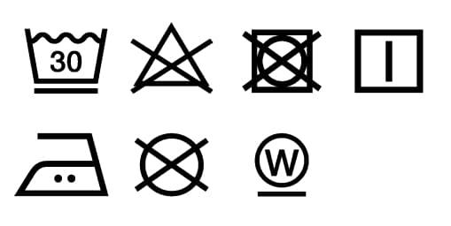 洗濯絵表示